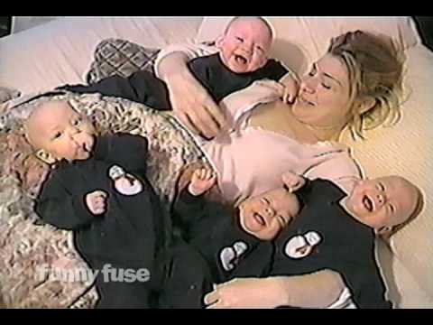 Laughing Quadruplet Babies!