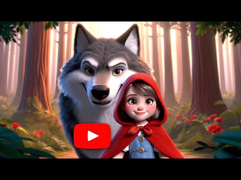 📖 &quot;Red-Hooded Girl and the Wily Wolf: A Modern Adventure 🌟🌼