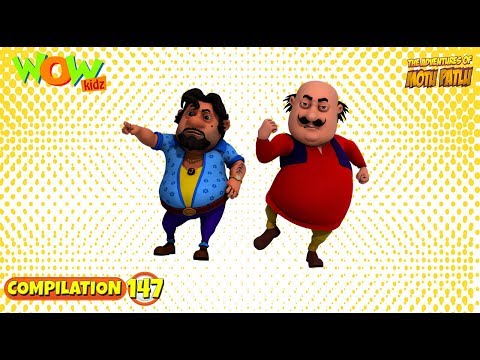 Motu Patlu - Non stop 3 episodes | 3D Animation for kids - 