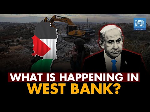 What's Happening In West Bank? | Israel Palestine | Dawn News English