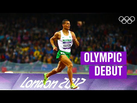 Taoufik Makhloufi's first Olympic Race! 🏃&zwj;♂️