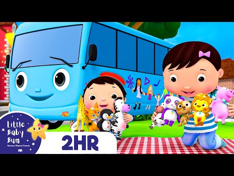 Ten Little Buses | LittleBabyBum - Classic Nursery Rhymes for Babies