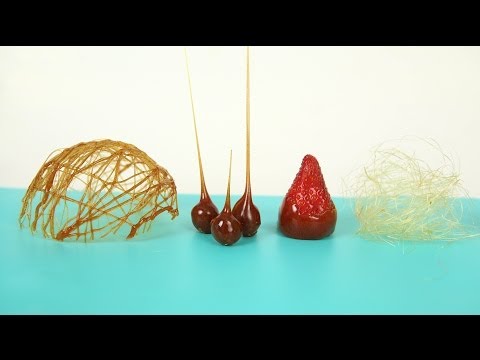 CARAMEL DECORATION- HOW TO MAKE SUGAR CAGE, CARAMELIZED NUTS AND PULLED SUGAR