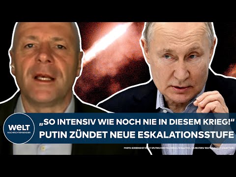 PUTINS INVASION: &quot;So intensiv wie noch nie in diesem Krieg!&quot; Russland z&uuml;ndet neue Eskalationsstufe