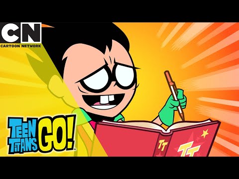 Teen Titans Go! | Robin Is Yearbook Obsessed! | Cartoon Network UK 🇬🇧