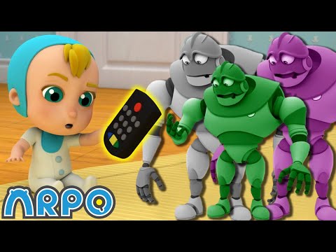 Arpo the Robot | CONTROLLING BABY!!! | NEW VIDEO | Funny Cartoons for Kids | Arpo and Daniel