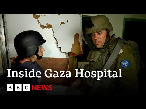 BBC goes inside Al-Shifa hospital with the Israeli army -BBC News