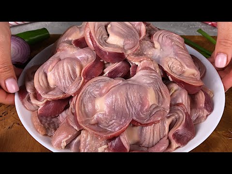 I reveal my grandmother's secrets about making soft chicken gizzards! 5 recipes