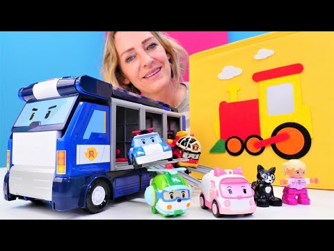 Spielspa&szlig; mit Nicole und Robocar Poli - 4 Folgen am St&uuml;ck - Tolle Spielzeugautos