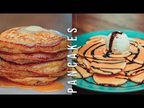 pancake 2ways ( fluffy pancake &amp; classic pancake )