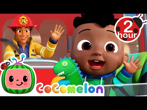 Car Seat Song + Wheels On the Bus + More | It's Cody Time | CoComelon Kids Songs &amp; Nursery Rhymes