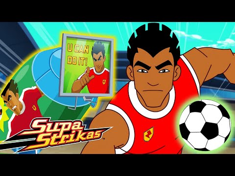 S6 E7 - Broken Record | SupaStrikas Soccer kids cartoons | Super Cool Football Animation | Anime