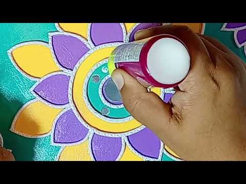 New Designs / four designs in one video / lippanart / folkart / dolly's Palette