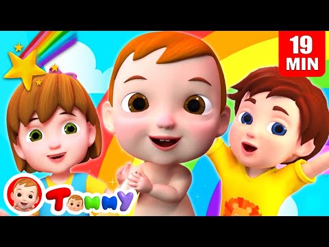 RAINBOW + BINGO &amp; More Nursery Rhymes Song |  Tommy Nursery Rhymes