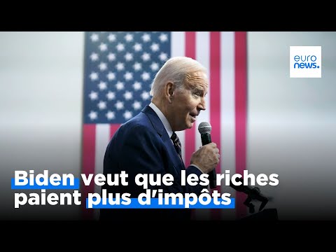 &Eacute;tats-Unis : Joe Biden veut que les milliardaires paient plus d'imp&ocirc;ts