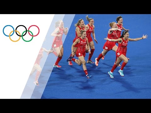 Gold for Great Britain in Women's Hockey