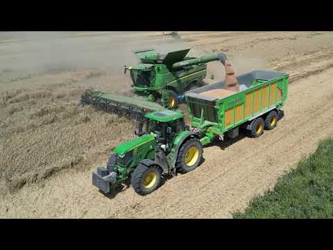 DAŇHEL AGRO  Žatva 2023// 2x John Deere S780 // Sanagro