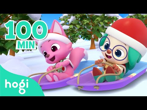 🔔 Jingle Bells + More｜🎄 Merry Christmas and Happy Holidays!｜Christmas Songs for Kids｜Hogi Christmas