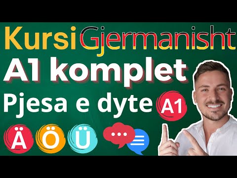 Kursi gjermanisht  A1 komplet - Pjesa e dyte