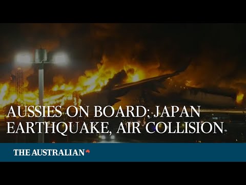 Japan Earthquake: 12 Australians on board horror plane collision (Watch)