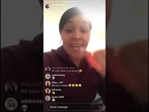 MAMA EXPOSES HER DAUGHTER ON IG LIVE