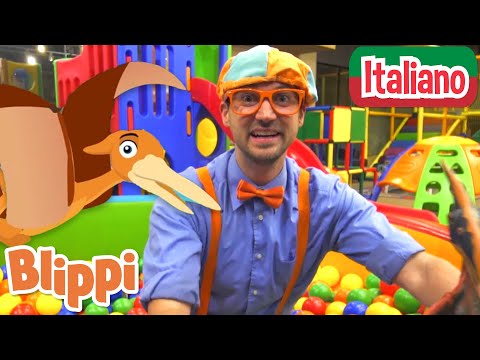 Impariamo con Blippi al parco giochi coperto | Blippi in Italiano | Video educativi per bambini