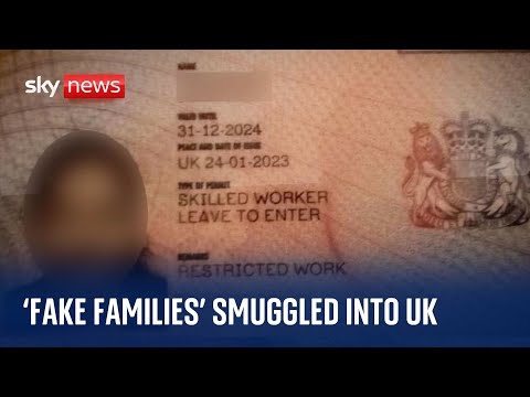 Special Report: The fake families being smuggled into the UK