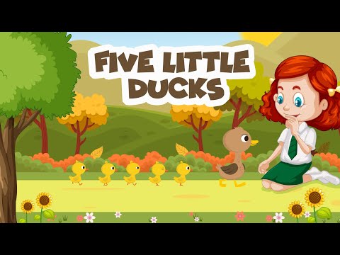 Five Little Ducks Song &amp; More | Childrens Song For Kids | Nursery Rhymes For Kids | Learn To Count