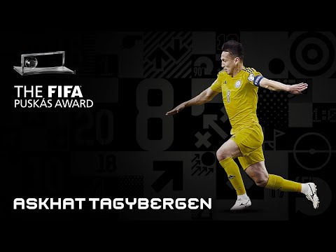 Askhat Tagybergen | Kazakhstan v Denmark | FIFA Puskas Award 2023 Nominee