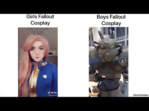 Girls Cosplay vs Boys Cosplay (Fallout Edition) #2