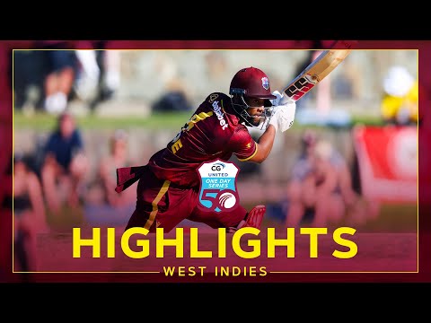 Highlights | West Indies v England | Shai Hope Strikes 68 But Visitors Win | 2nd CG United ODI