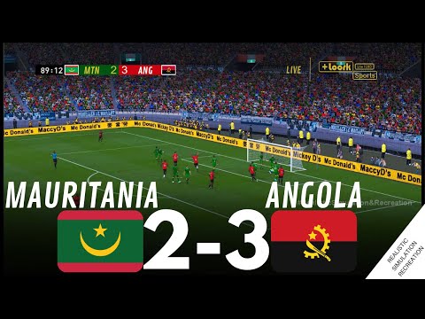 MAURITANIE - ANGOLA LIVE / En Direct Coupe d'Afrique / CAN 2024 | Maurit&acirc;nia x Angola Ao vivo