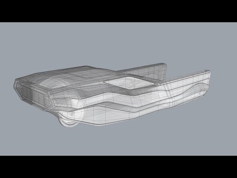 3D Car Modeling with Rhino 7 SubD Tools [5/8]