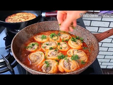 Вкуснее чем в Ресторане - из простых продуктов Горячее Блюдо для всей семьи