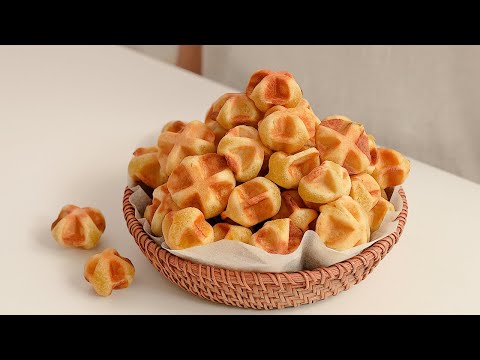 Don't Fry Sweet Potatoes! Crispy Sweet Potato Mini Balls Recipe | Cooking ASMR
