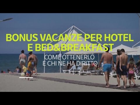 Bonus vacanze dal primo luglio: ecco a cosa servono le agevolazioni