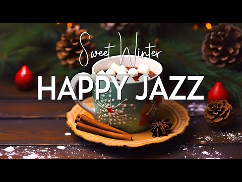 Sweet Winter Jazz ☕ Smooth Gently Coffee Jazz Music and Happy Morning Bossa Nova Piano to Relaxation