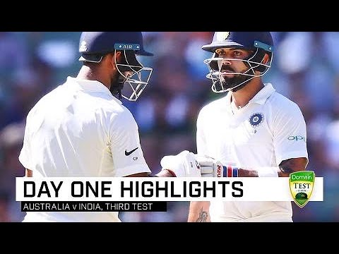 Advantage India after tough opening day | Third Domain Test