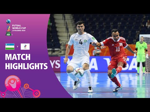 Uzbekistan v RFU | FIFA Futsal World Cup 2021 | Match Highlights