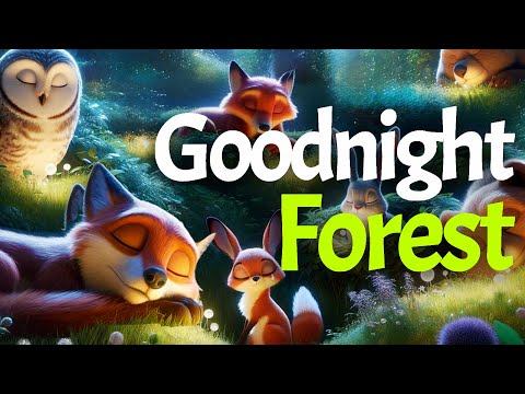 Goodnight Forest🌲🌙PERFECT Goodnight Stories for Little Ones with Calming Music🐾✨