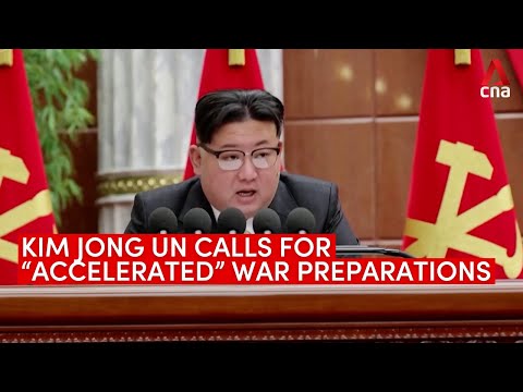 North Korea's Kim Jong Un calls for &quot;accelerated&quot; war preparations