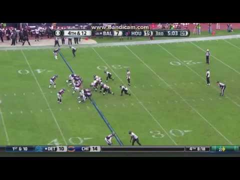 Texans VS Ravens (Wost Punt Ever Seen Season 2014)