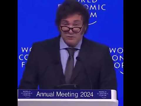 Argentinian President Javier Milei PICKS APART Socialism During WEF Appearance