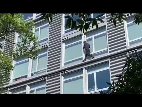 Man shimmied across building's ledge to escape DC apartment shooting | NBC4 Washington