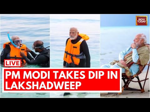 PM Modi In Lakshadweep LIVE: PM Modi Goes Snorkeling On Breach In Lakshadweep | India Today LIVE