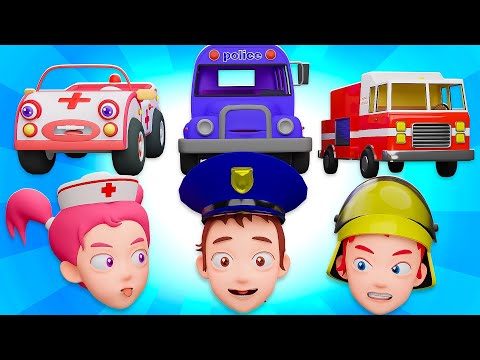 Where is My Police Siren | Kids Songs and Nursery Rhymes 