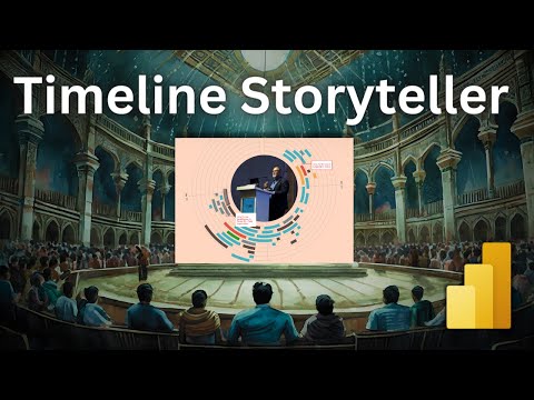 How to use Timeline Storyteller visual in Power BI | 