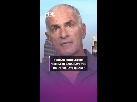 Norman Finkelstein tells Piers Morgan &amp;quot;people of Gaza have the right to hate Israel&amp;quot;