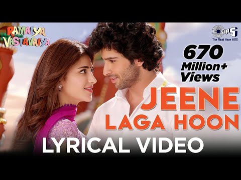 Jeene Laga Hoon Lyrical - Ramaiya Vastavaiya|Girish Kumar, Shruti Haasan |Atif Aslam, Shreya Ghoshal