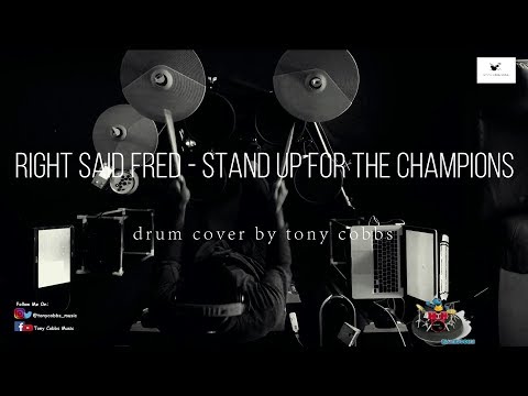 Stand Up for the Champions - Right Said Fred Drum cover by Anthony C. Asante